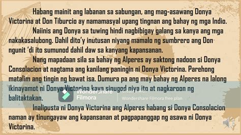 Noli Me Tangere Kabanata 47: Ang Dalawang Donya .